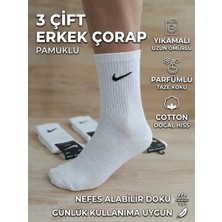 Ünlü Spor Tenis Çorap Beyaz 3çift 40-44