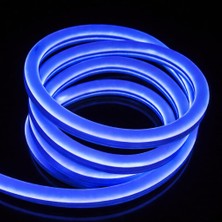 Sakin Enerji Neon Şerit LED 220 Volt Esnek Silikonlu Aydınlatma + Fiş Dahil