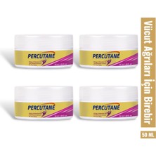 Lidyada Percutane Vücut Ağrı Yönetimi Için Hızlı ve Etkili Masaj Bakım Kremi 50 ml x 4 Adet