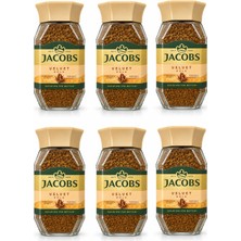 Jacobs Velvet Gold 100 gr Çözünebilir Kahve x 6 Adet