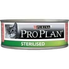 Pro Plan Sterilised Somonlu Premium Kedi Konserve 85 gr 24 Lü Avantaj Paketi