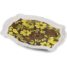 Lotus Melamin Nostalji Tepsi 40 x 53 cm