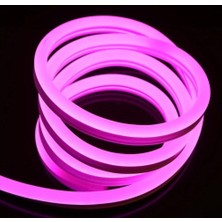 Sakin Enerji Neon Şerit LED 220 Volt Esnek Silikonlu Aydınlatma + Fiş Dahil