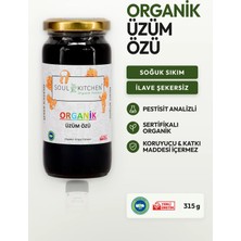 Soul Kitchen Organik Üzüm Özü 315 gr (Soğuk Sıkım) (Şeker İlavesiz)