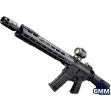 Proshop Strike Industries M4 Airsoft Aeg Rifle Grıdlok® System By E&c (15" Rıs / 400 Fps / Sıyah)