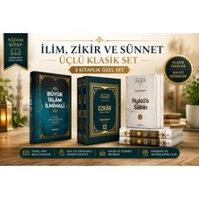 Semerkand Kitap Manevi Gelişim ve Ibadet Rehberi 3'lü Kitap Seti | Riyazüs Salihin - Ezkar -  Büyük Islam Ilmihali