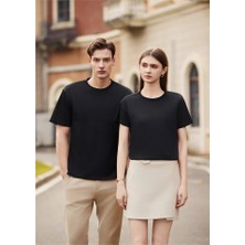 New Performance Premium Basic T-Shirt %61,7 Pamuk%34,7 Polyester%3,6 Dut Ipeği