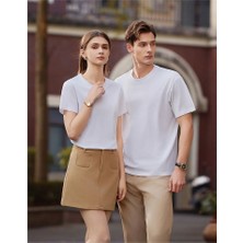 New Performance Premium Basic T-Shirt %61,7 Pamuk%34,7 Polyester%3,6 Dut Ipeği