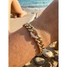 Zarene Silver Xuping 14K Taşlı Gurmet Bileklik