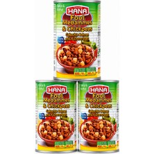 HANA Bakla ve Nuhut Konservesi 400GR x 3 Adet