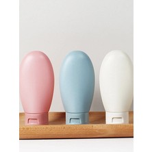 Home Dekor Hediye 2 Li Set Doldurulabilir Çantalı 6 Adet Boş Krem Şişesi 60 ml Çantalı Seyahat Tipi Şişe Seti