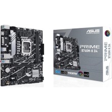Asus Prime B760M-K D4 Intel LGA1700 Ddr4 Micro Atx Anakart Outlet
