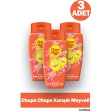 Chupa Chups Tutti Frutti Duş Jeli 300 ml 3 Adet