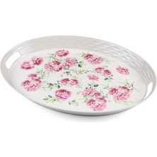 Lotus Melamin Oval Tepsi 39 x 52 cm