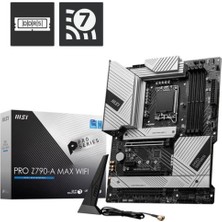 MSI Msı Pro Z790-A Max Wi-Fi Intel LGA1700 Ddr5 Atx Anakart Teşhir