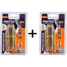 Knitex Kapı Kilidi Sürgülü Büyük Boy KTX-2812 9462- 2 Adet Erpilsan Elektronik