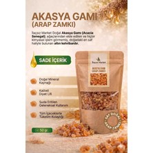 İlaçsız Market Akasya Gamı (Arap Zamkı) Tane - %100 Doğal Reçine / 50 Gram