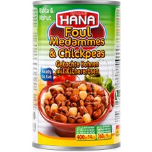 HANA Bakla ve Nohut Konservesi 400 gr