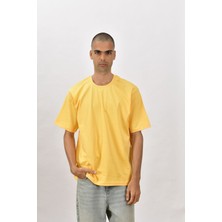 Estado Originals Oversize Tişört Pastel Sarı M