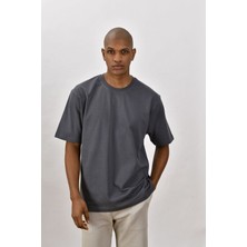 Estado Originals Oversize Tişört Füme S
