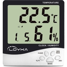Nem ve Sıcaklık Ölçer Loyka H100+
