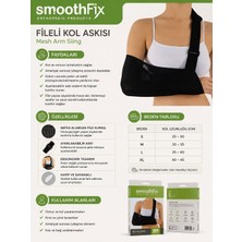 Smoothfix Fileli Kol Askısı Ortopedik Omuz Askısı Kırık Çıkık Ameliyat Sonrası Kol Destek Askısı