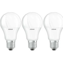 Osram LED Value Classıc A40 E27 4.9W=40W  470 Lümen 6500K Beyaz Işık 3 Adet LED Ampul