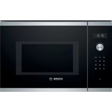 Bosch BEL554MS0 25 LT Ankastre Mikrodalga Fırın 900 W Güç ve Siyah Renk ile Izgara Özelliği Sunar