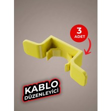 Yadu Küçük Ev Aletleri Kablo Düzenleyici Kitchenaid, Mikser, Fritöz, Tüm Ev Aletleri ile Uyumlu 3 Adet