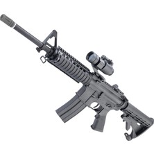 Aps M4A1 Socom Airsoft Tüfek Sıyah Sdu2.0 E-Silver Edge E307