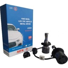 Alkan MB Mfk H4 Crek LED Zenon Ampul Takımı 6000 K Beyaz Işık