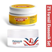 Lidyada Aspercreme Ultra Paine Cream 100 ml + Painorub Muscle Paine-Relief Cream 50 ml / Bitkisel Destek