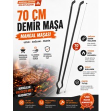 Erçelik 70 cm Demir Maşa Köz ve Mangal Maşası