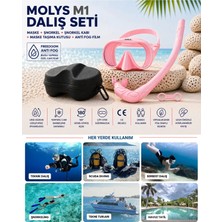 Premini M1 Dalış Maskesi, Şnorkel, Kutu ve Anti Fog Film Seti