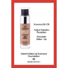 Gabrini Make Up Evermore Hd Mat Fondöten -  02