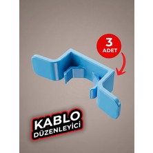 Yadu Küçük Ev Aletleri Kablo Düzenleyici Kitchenaid, Mikser, Fritöz, Tüm Ev Aletleri ile Uyumlu 3 Adet