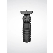 DLG Tactical Dayanıklı Polimer Tutamak / Picatinny / 5 Pozisyon / Katlanır / Yükseklik Ayarlı - DLG-046-BLK