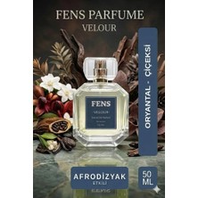 Fens Perfume Fs Fens Velour Kadın Parfüm EDP 50 ml – Oryantal, Çiçeksi, Bergamot, Limon, Kahve, Badem, Gül, Yasemin, Pralin, Vanilya