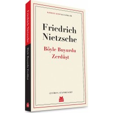 Kırmızı Kedi Yayınevi Böyle Buyurdu Zerdüşt Ciltsiz Eser Friedrich Nietzsche Kırmızı Kedi Yayınları