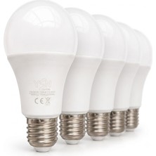 Ysn Lighting E27 LED Ampul 15W 1350 Lümen 6500K Beyaz Işık Yerli Üretim