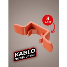Yadu Küçük Ev Aletleri Kablo Düzenleyici Kitchenaid, Mikser, Fritöz, Tüm Ev Aletleri ile Uyumlu 3 Adet