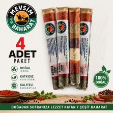 Dört Mevsim Baharat 4 Adet Yedi Türlü / 7 Türlü Kahvaltılık Poy – Acuka Baharatı Çemenlik