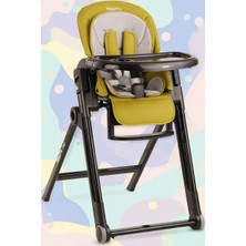 Kraft Chef Mama Sandalyesi Yeşil Ergonomik Tasarım ile Katlanabilir ve Taşınabilir Kullanım
