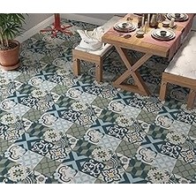Belirtilmemiş Stickerart Yer Kaplama Zemin Kaplama Folyosu 65X130 cm Vintage Floor