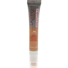 Belirtilmemiş Rimmel London Lasting Finish Breathable Concealer 25HR - Kapatıcı NO:400 Medium Dark
