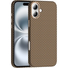 Moby Shop iPhone 16 Plus Kılıf M-Safe Özellikli ve Karbon Tasarımlı Şık Armalux Premium Sert Kapak