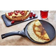 Belirtilmemiş Eda Döküm 26 cm Granit Yapışmaz Krep Tavası
