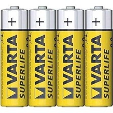 Belirtilmemiş Varta 2006 Superlife Aa Size 4lü Kalem Pil ( Shrink )