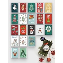 Belirtilmemiş Postermanya 20'li Yılbaşı Kartpostal Seti - Yılbaşı Kartı, Yeni Yıl Kartı, Yılbaşı Kartları, Noel T