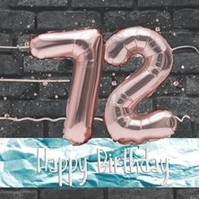Belirtilmemiş Gästebuch 72. Geburtstag Happy Birthday: Eintragen Und Ausfüllen 72. Geburtstag. Lustiges Geschenk